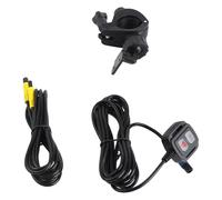 TIKATARER Motorcycle Driving Recorder 1080P 720P 2 Inch Rainproof | DVR, ABS Case, IP65 Host, IP67 Lens, Loop Recording, Parking Mode, Handlebar Control, All Bikes, AVI Format