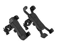 TIKATARER Motorcycle Phone Mount, 360 Degrees Universal Adjustable Buckle Structure Motorcycle Cell Phone Mount with Rubber Pad For For or Scooter