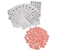 TIKATARER Number Chess Toy, Number Chess Toy Game Wooden Desktop Family Game with Card