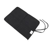 TIKATARER Paint Brush Holder, 30 Slots Roll Up Case Bag Top Closure Cotton Fabric Artist Pen Pouch Organizer, Ideal for Paintbrushes Watercolor Pens Palette Cutters Markers