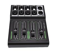 TIKATARER Passive Monitor Controller, 70mm Slider, Metal Body | XLR Sound Attenuator, Studio and Home Theater, Metal Housing, No External Power, Player Computer Smartphone