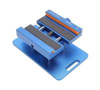 TIKATARER Phone Back Cover Removal Tool, 360 Rotating Clamp, Smartphone Repair Tool with Soft Rubber Padding, Compatible with Devices Up to 9cm Width