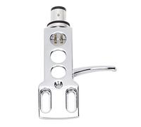 TIKATARER Phono Head Shell, Head Shell Tonearm With Lead Wires Phono Zinc Alloy Replacement Headshell With Lead Wires for Record