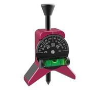 TIKATARER Pipe Center Finder Tool, 1.5-6in Magnetic Pipe Marker Centering Tool with Bubble Level & Quick Adjust Dial Stainless Steel Y Shape Body for Alignment Tasks