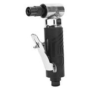 TIKATARER Pneumatic Angle Grinder for Metal, Glass, Stone, 90 Degree | 20000 RPM, Low Air Use 4 CFM, 3.15 mm and 6.35 mm Collets, Polisher Cutter