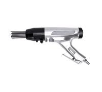 TIKATARER Pneumatic Needle Scaler 4500 BPM Aluminum Alloy Gun Grip | Air Powered Tool, Aluminum Alloy Body, Weld Slag Removal, Paint Scale Cleaning, Steel Marine Metal Surfaces