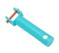 TIKATARER Pool Brush Clip, 2Pcs Swimming Pool Handle, ABS Pool Vacuum Head Handle, Pool Handle Replacement Pool Vacuum Attachment with Wear Resistant Ground Pool Vacuum Head for