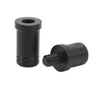 TIKATARER Pool Cue Joint Protector, 2pcs Plastic Pool Cue Joint Stick Connector Guard End Billiard Protector Small and Portable Billiard for MEZZ