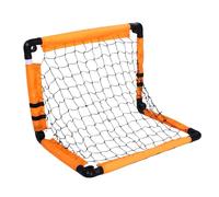 TIKATARER Portable Pop Up Soccer Goal with No Tool 3 Second Assembly, All Terrain Stable Anchoring with Ground Stakes, Child Safe Weatherproof Fabric, for Kids Outdoor Indoor Play