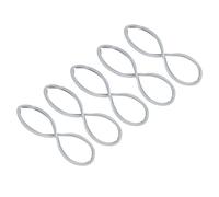 TIKATARER Pressure Cooker Sealing Ring, 5Pcs Food Grade Silicone Gasket Replacement for Aluminum Alloy Pressure Pot, Dishwasher Safe High Temp Cooker Seal (22CM)