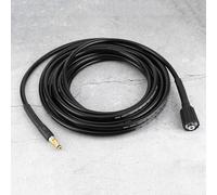 TIKATARER Pressure Washer Hose, Auto Washer Hose Windshield High Pressure Water Cleaning Rubber Pipe Windshield Nozzle Car Cleaning Accessory (8m / 26.2ft)