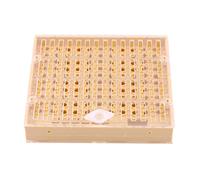 TIKATARER Queen Bee Cage, 110 Cell Cups, 12 Cell Bar Blocks & Caps, 10 Hair Roller Cages Queen Rearing Cups Kit Bee Queen Rearing System Beekeeping Supplies for Queen Breeding