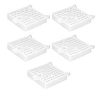 TIKATARER Queen Bee Cage, 5Pcs Queen Bee Cages Covers with Plastic Bee Cage for Beekeepers