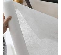 TIKATARER Range Hood Filter Paper, Non Woven Grease Filter Sheets High Temperature, with Double Sided Adhesive for Universal Kitchen Range Hood (White,large)