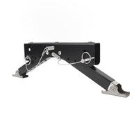 TIKATARER RV Step Stabilizer Kit, Height Adjustable 2.8-11.4in Steel Stabilizer, Ideal for Travel Trailers, Motorhomes & 5th Wheels