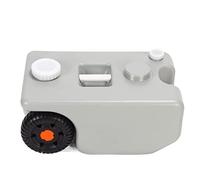 TIKATARER RV Water Tank, Water Tank Camping with 2 Boat Pulleys 25L Portable HDPE High Capacity RV Waste for, Boat