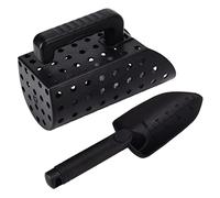 TIKATARER Sand Scoop for Metal Detecting, Metal Detecting Shovel, Lightweight Multi Purpose Sand Sifter for Beach & Underwater Treasure Detection