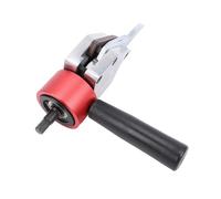 TIKATARER Sheet Metal Shear with 360 Degree Rotating Handle, Power Drill Cutting Attachment, CRV Steel Cutting Tool with Metal Shear Design, Ideal for Iron, Stainless & Cardboard