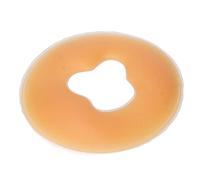 TIKATARER Silicone Face Relax Pillow, Soft Comfortable Reusable Massage Cushion Pad, Skin Color Hollow Out Round Design Pillow, Ideal for Spa & Beauty Salon