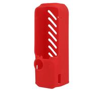 TIKATARER Silicone for OSMO Pocket 3, Anti Scratch Non Slip Protective Cover, Heat Dissipation Vents Cover for OSMO Pocket 3 Action Camera (Red)