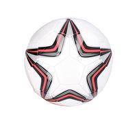TIKATARER Size 5 Soccer Ball, Machine Stitched Explosion Proof Training Football with Wear PU Leather Carbon Grain Foam, for Beginners Youth Professional Training Leisure Activities