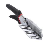 TIKATARER SK5 Steel Miter Shears, Multi Angle Adjustable Scissors, PVC Non Slip Handle Shears with 45, 60, 75, 90, 105, 120, 135 Degree Markings, Ideal for Soft Wood, Dowel Rods, Wood