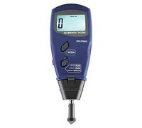 TIKATARER SM 6236E Digital Tachometer, 5 Digits 18mm LCD la ser Contact Rotation Speed Meter with Reflective Paper and Storage for Measuring RPM and Line Speed of Wire Cable Rope