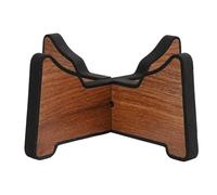 TIKATARER Snare Drum Stand, Acacia Wood Holder, High Molecular Silicone Layer for Tongue Drum and Handpan Display (Small Size)