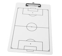 TIKATARER Soccer Clipboard, Double Sided Dry Erase Whiteboard, Large Writing Area Clipboard with Sturdy Metal Clamp, Ideal for Training Matches and Team Meetings