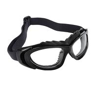 TIKATARER Sports Goggles, PC Explosion Proof Scratch HD Protective Glasses with Adjustable Headband Storage Box, Ideal for Basketball Running Cycling Football Marathon (Black)