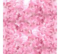 TIKATARER Star Stickers, 3D 100Pcs Luminous Fluorescent Plastic Wall Sticker Glowing In The Dark Stars with 30 Mm Glowing In The Dark For Ceiling For Bedroom Home Decor (Pink)