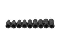 TIKATARER Tap Set, Tap with Socket Set Socket Screw Extractor for Electric Pneumatic Hand Wrench, M6 M8 M10 M12 M14 M18 M20 M22 M2