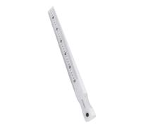 TIKATARER Taper gauges Gap Gage Wedge Feeler Ruler, 0.4-6mm Range 0.05mm Accuracy Stainless Steel Gap Width Measuring Tool for Construction Railway Automotive Windshields