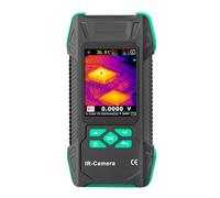 TIKATARER Thermal Imaging Camera Multimeter with Magnetic Macro Lens Detachable, 3.2 Inch Color Touchscreen 320x240, 7 Customizable Palettes, Support 60 Data Storage and 5 Languages (ET34C)