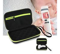 TIKATARER Thermometer Storage Box, Hard EVA Shockproof Case with Built in Pocket, Ideal for Electronic Thermometer & Small Items Accessories