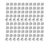 TIKATARER Thread Repair Kit, 100 Pcs 304 Stainless Steel Screw Wire Sleeve Thread Repair Insert Assortment Kit M6x1.0x1.5D For Aviation, Automobiles