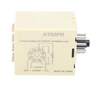 TIKATARER Time Delay Relay, ATS5PR Digital Display Time Relay, with Various Delay Range for Industrial Automation Control (#2)
