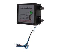 TIKATARER Trailer Brake Controller, 12V LED Test Break Away System Trailer Brakes Breakaway Kit Break Away Kit Universal for Vehicle
