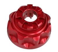 TIKATARER Universal Aluminum Alloy Differential, RC Car Differential for 1/10 RC Car, Wear Structure Component with Easy Install, Ideal for Front Middle Rear Placements (Red)