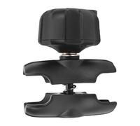 TIKATARER Upgrade Anti Theft Aluminum Alloy Double Socket Arm for 1.5 Inch Ball Mount, Arm Compatible with Mounts System for Marine Phone Mounting with Anti Theft Knob