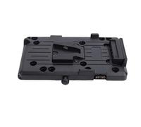 TIKATARER V Mount Battery Plate Adapter, Reinforced High Current Crown Spring Electrodes with D Tap Output 50W, Ideal for Cameras Monitors LED Lights Stabilizers
