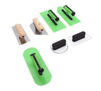 TIKATARER Venetian Plaster Finishing Trowel Set, Polished Stainless Steel Wall Art Tools, Ergonomic Handle Tools for Masonry Work, Mortar & Tile Filling