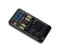 TIKATARER Voice Changer, ABS Handheld Portable Sound Disguiser with 8 Voice Effects and 8 Sound Modes, Real Time Modulation for Mobile Phone Computer Gaming Live Streaming