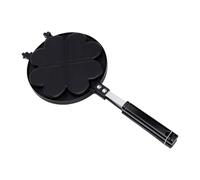TIKATARER Waffle Maker for Breakfast, Pancakes | Nonstick Aluminum Alloy, Even Heating Waffle Pan for Kitchen, Picnic Cooking