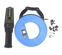 TIKATARER Water Leak Detector, Line Blockage Detector Pipe Locator Underground Septic Tanks Locator Tool Portable Plugging Clogging Tester Detecting Tool Water Pipe Wall Scanner (30m / 98.4ft)