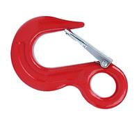 TIKATARER Weight Lifting Hooks, Crane Hook Container Alloy Steel Crane Hook Rigging Hooks Gravity Rigging Lifting Industry Ship Building Round Hook 5T