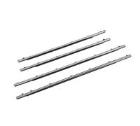 TIKATARER Window Weather Stripping, 4pcs Front and Back Car Outer Weatherstrip Car Window Seal 72410 SWA A01 72910 SWA A01 Door Seal 72450 72950