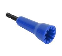 TIKATARER Wire Twister, ABS Iron Labor Saving Universal Twist Wire Connector Socket Stripper Tool With Twisting Tool Nut Twister for Drills (Blue)