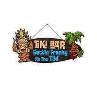 Tiki Bar Accessories -Bar Signs,Tiki Bar,Tiki Huts Decor,Tiki Lounge,Open Hanging Bar,Wooden Sign Garden Bar Accessories,Beer Cocktails Beach Decoration Sign,Summer bar Signs Gift For Friends