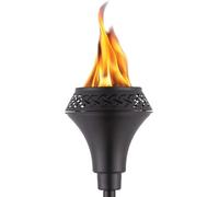 TIKI Brand 1120128 Island King Outdoor Torch, Black